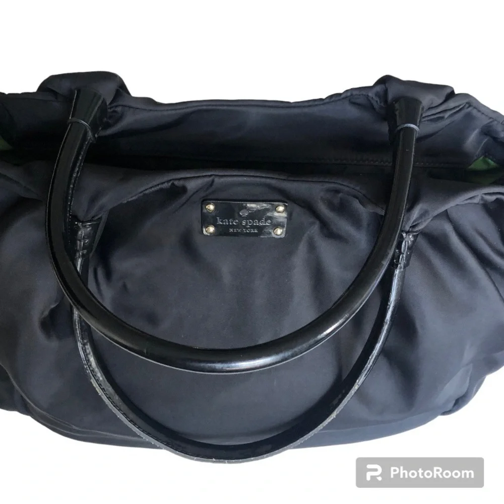 Kate Spade Stevie Nylon Navy Shoulder Baby Bag